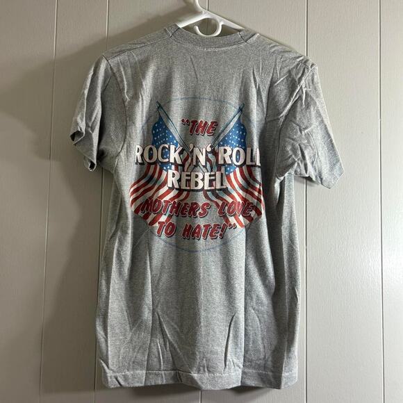 vintage 1984 OZZY OSBOURNE Ozzy For President double sided tee shirt LARGE - Picture 7 of 8